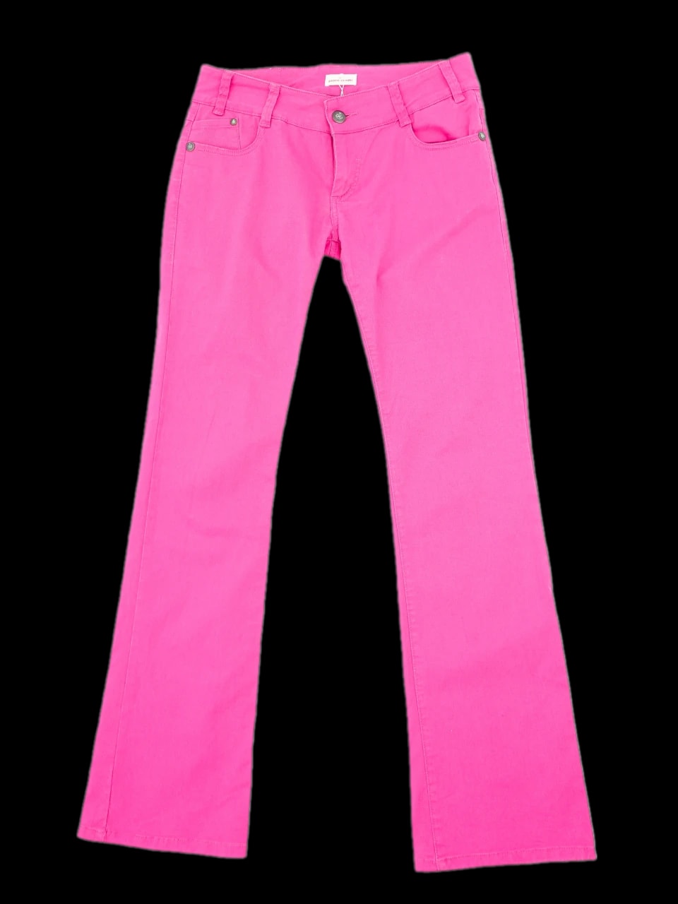 Pierre Cardin Pink Cotton Flare Jeans — 1