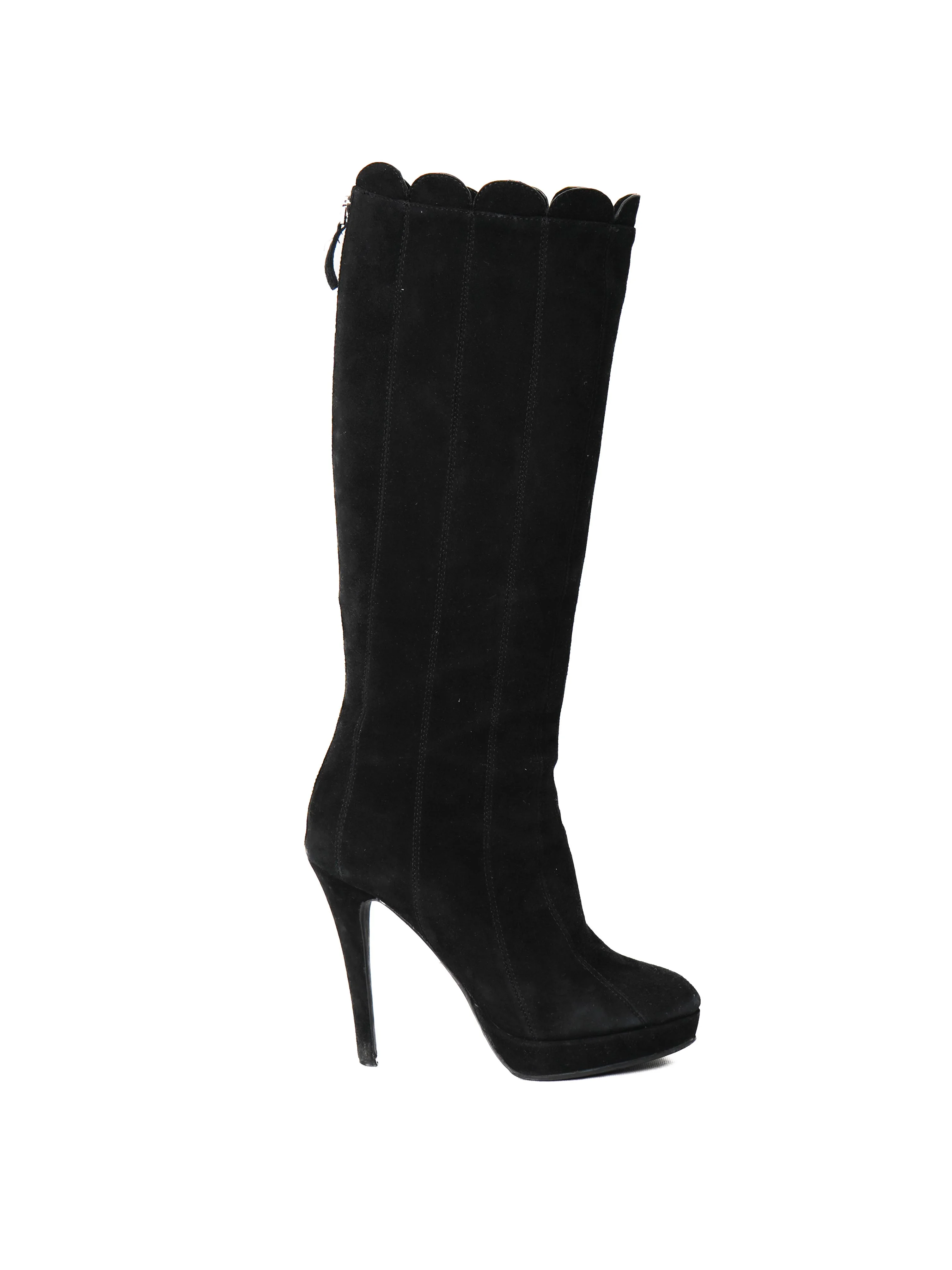 Kenzo Black Genuine suede Boots — 3