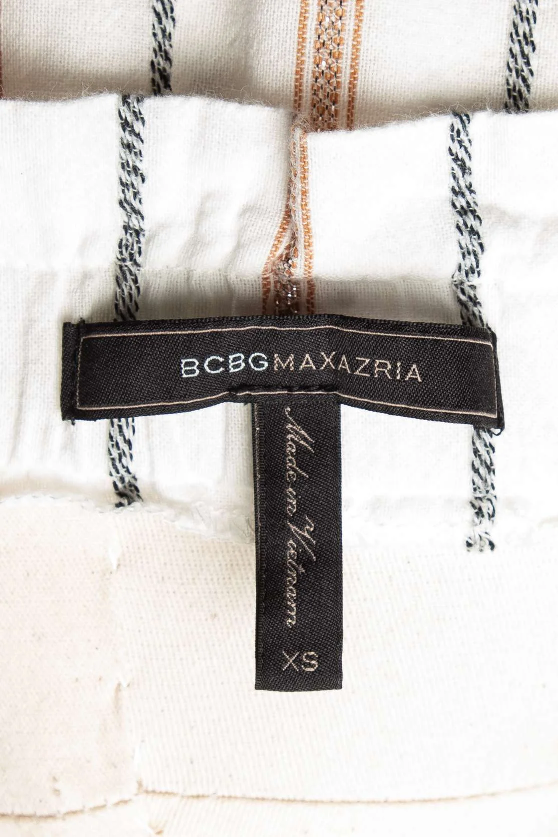 BCBGMaxazria White Cotton Dress — 3