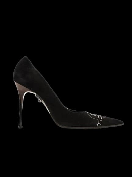 Gai Mattiolo Black Genuine suede Pumps — photo 1