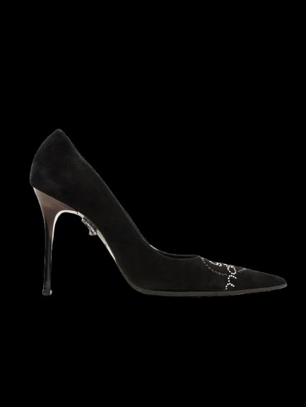 Gai Mattiolo Black Genuine suede Pumps — 1