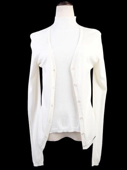 Versace Jeans White Viscose Suit Set — 1