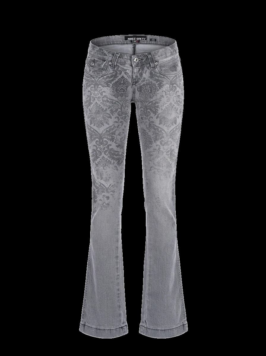 Miss Sixty Gray Cotton Tapered Jeans — photo 1