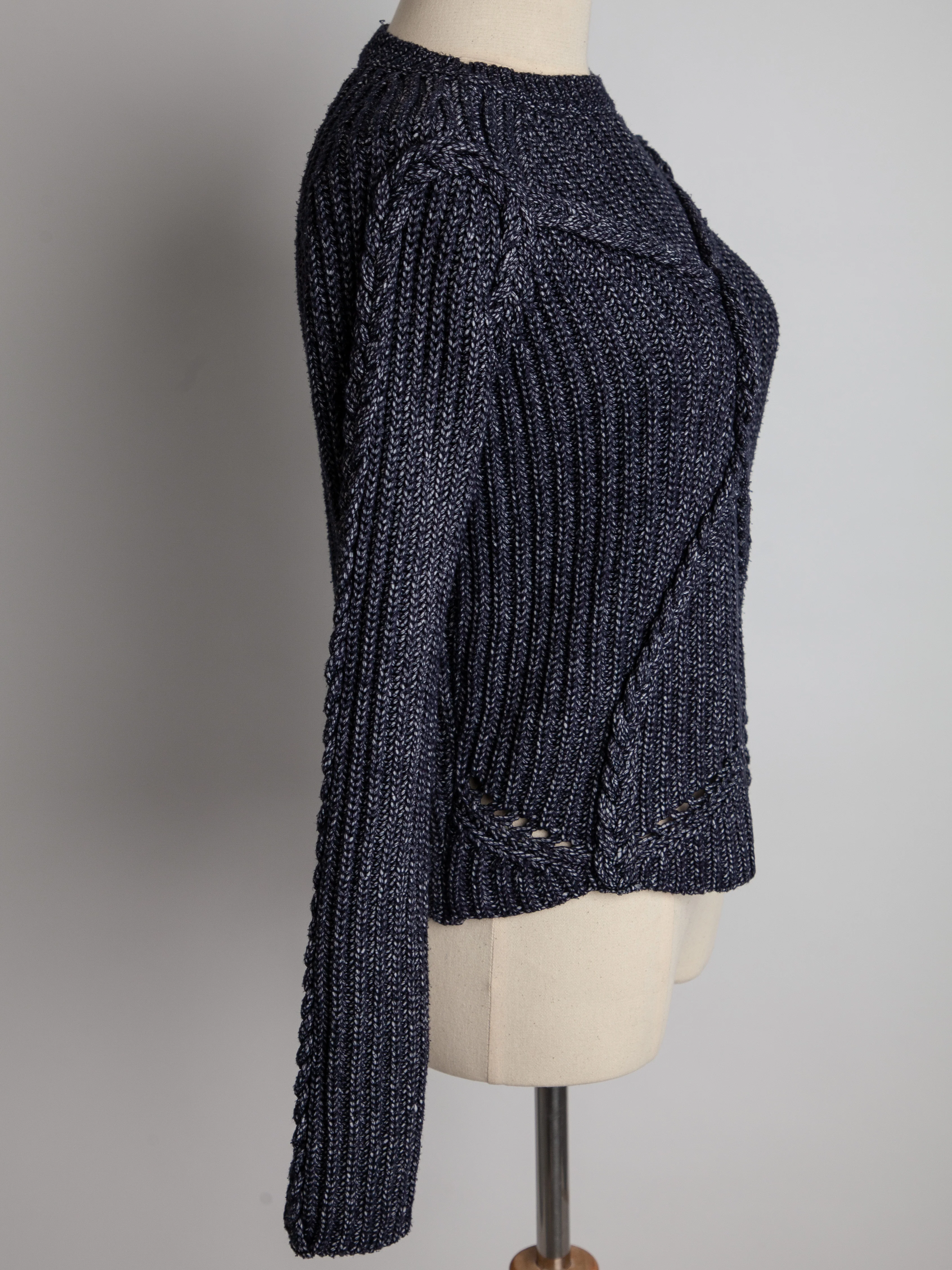 Guess Blue Polyester Sweater — 2
