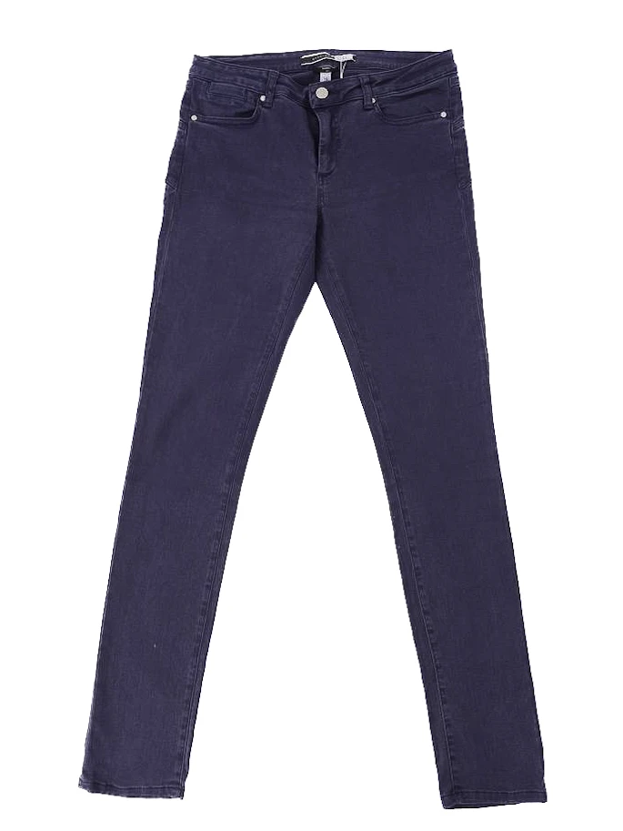 Sportmax Blue Lyocell Skinny Jeans — 3
