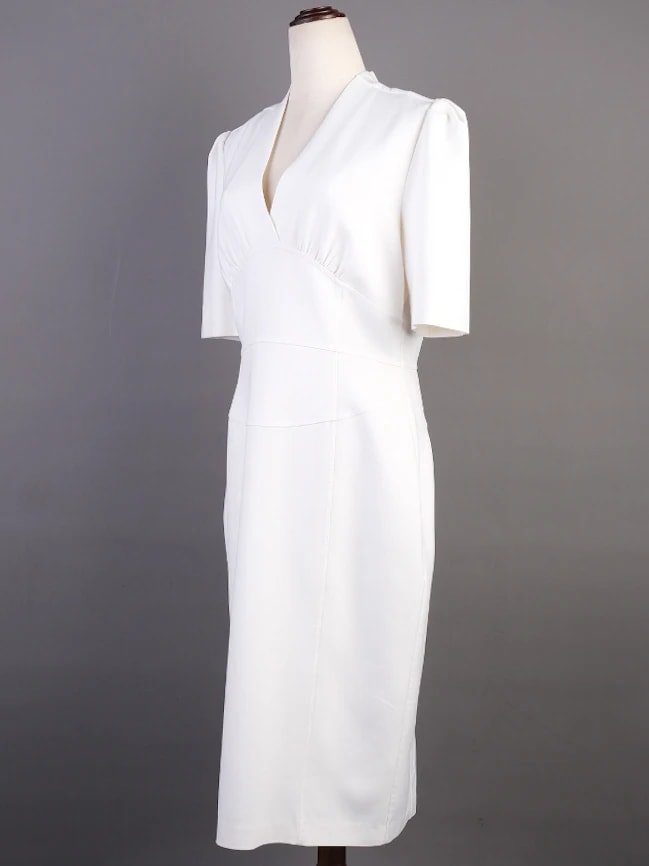 Burberry White Polyester Evening — 2