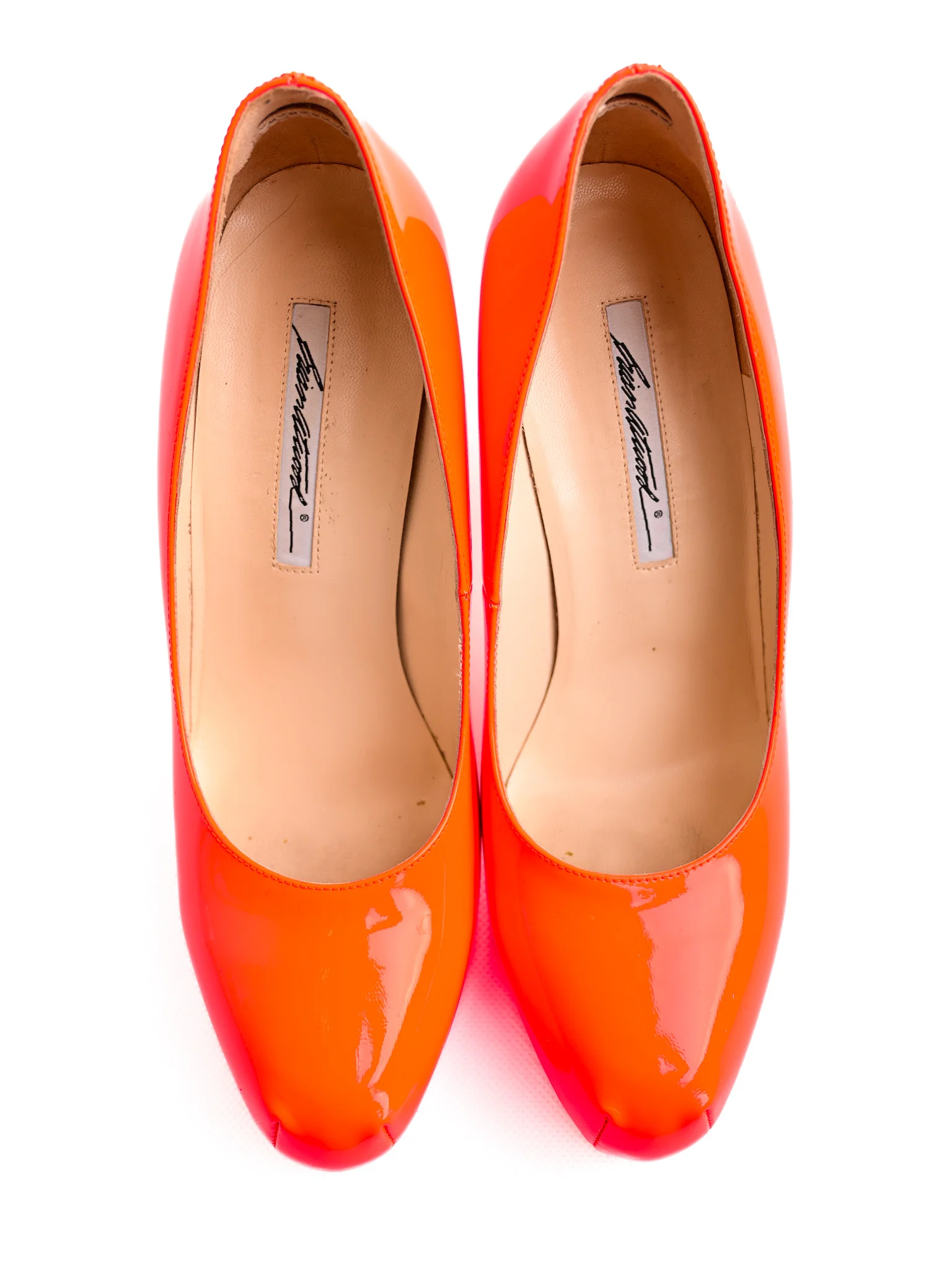 Brianatwood Red Leather High Heel Pumps — 2