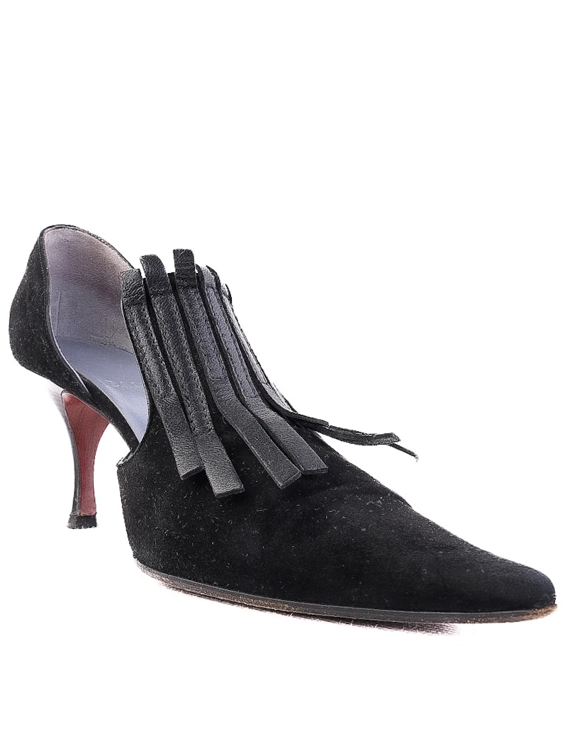 Bally Black Genuine suede Pumps — 3