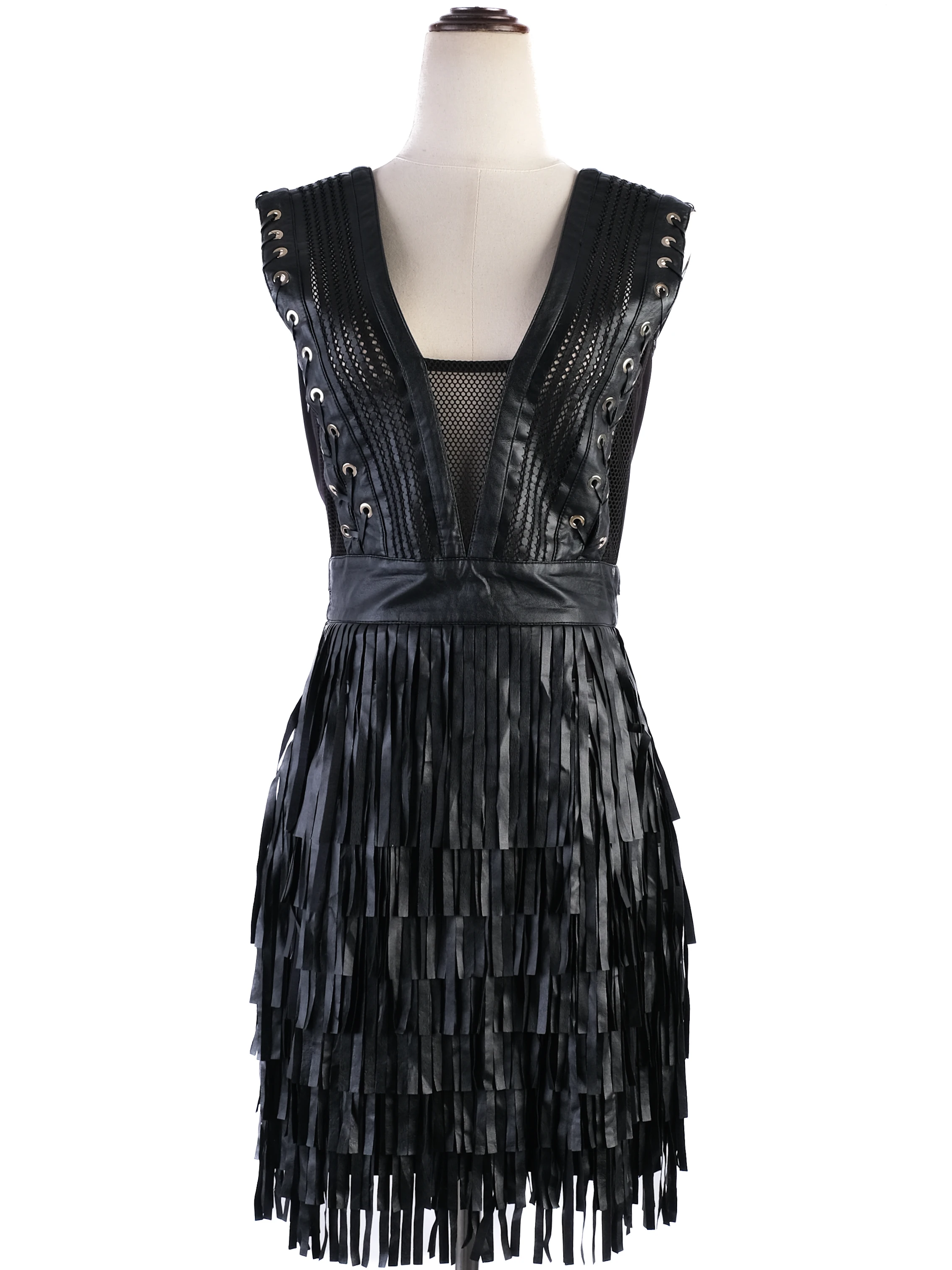 Elisabetta Franchi Black Nylon Evening — 2