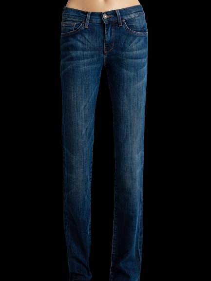 For all 7 mankind Blue Denim Skinny Jeans — 1