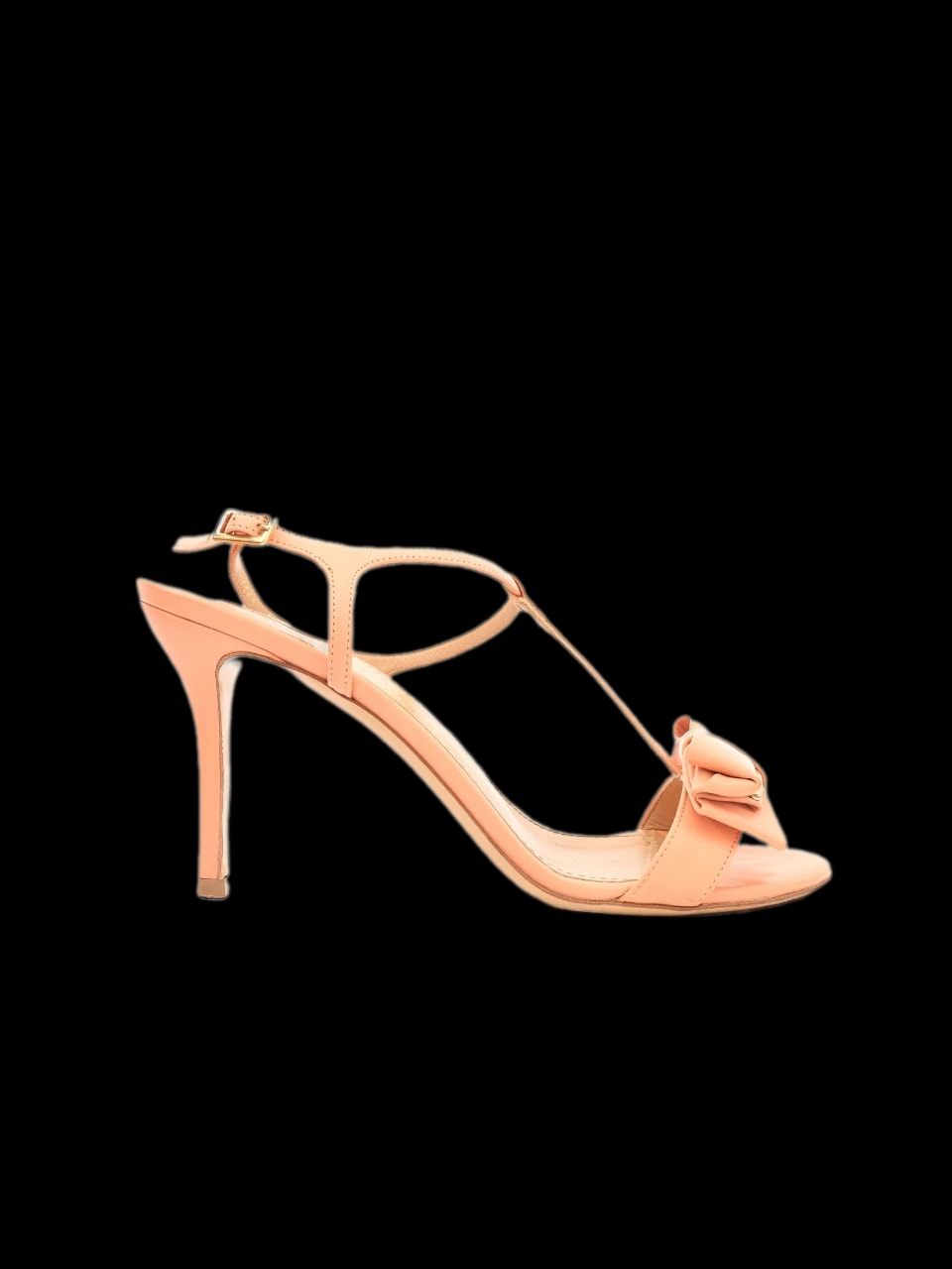 Salvatore Ferragamo Pink Leather Sandals — 1