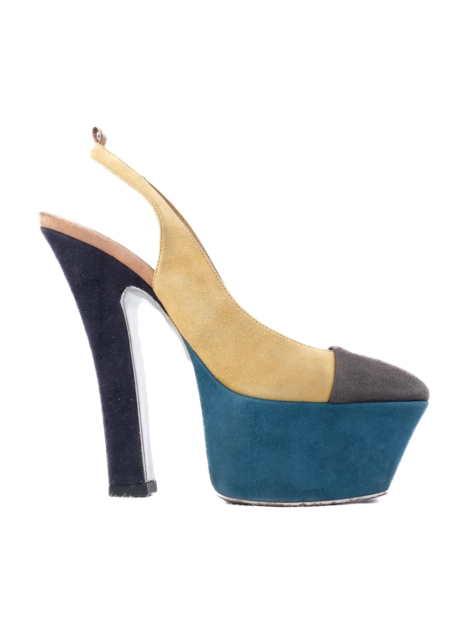 YSL Leather High Heel Sandals — 3