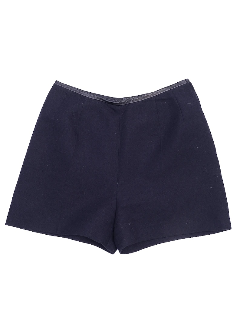 Sandro Black Cotton Casual Shorts — 2
