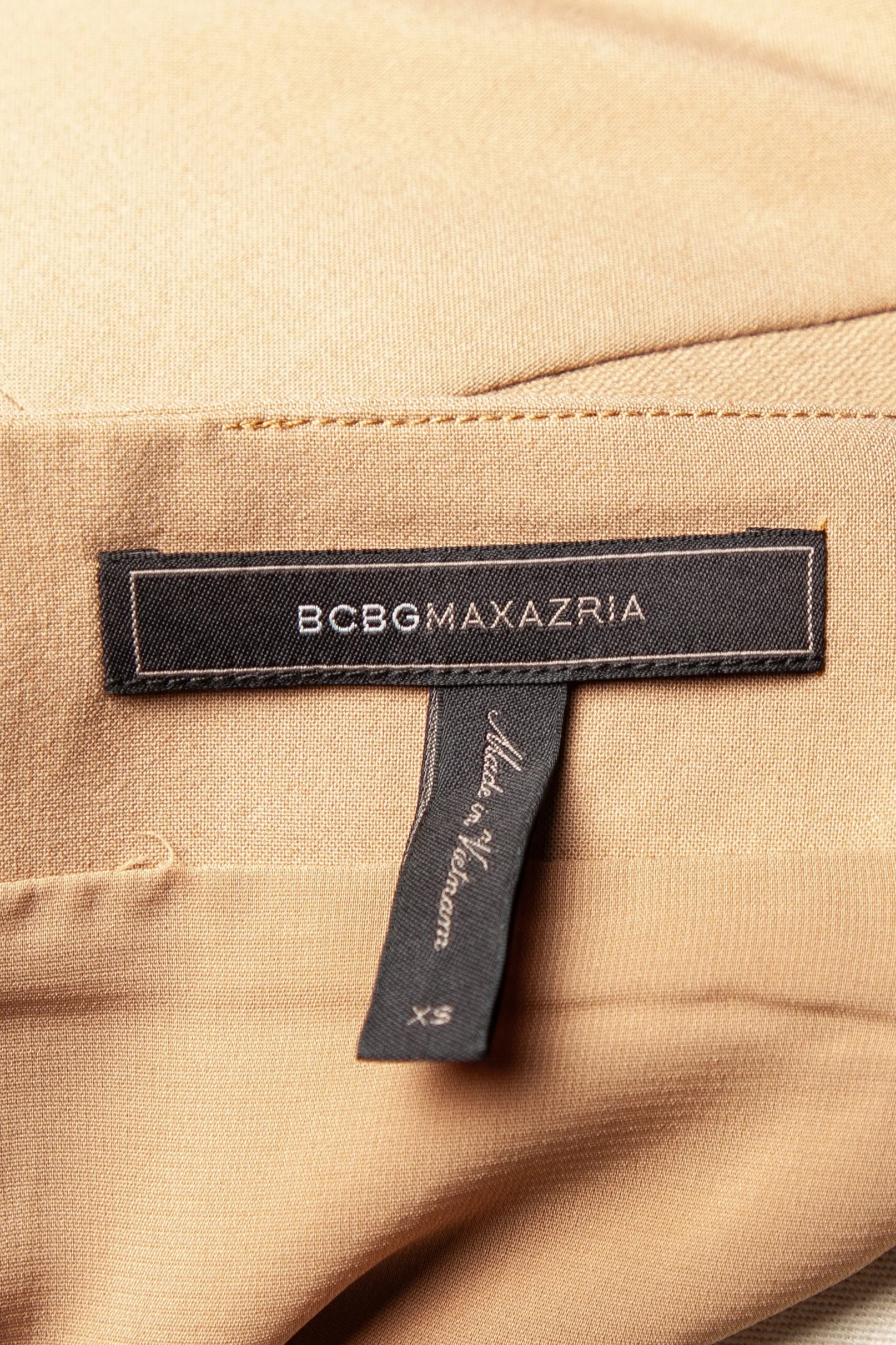 BCBGMaxazria Orange Polyester Skirt — 3