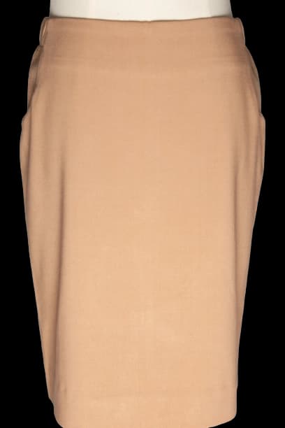 BCBGMaxazria Orange Polyester Skirt — photo 1