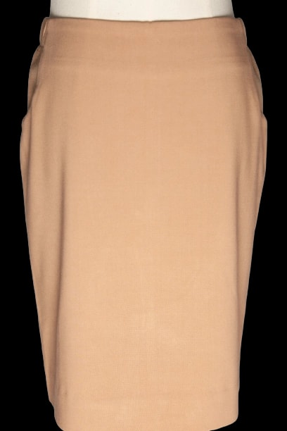 BCBGMaxazria Orange Polyester Skirt — 1