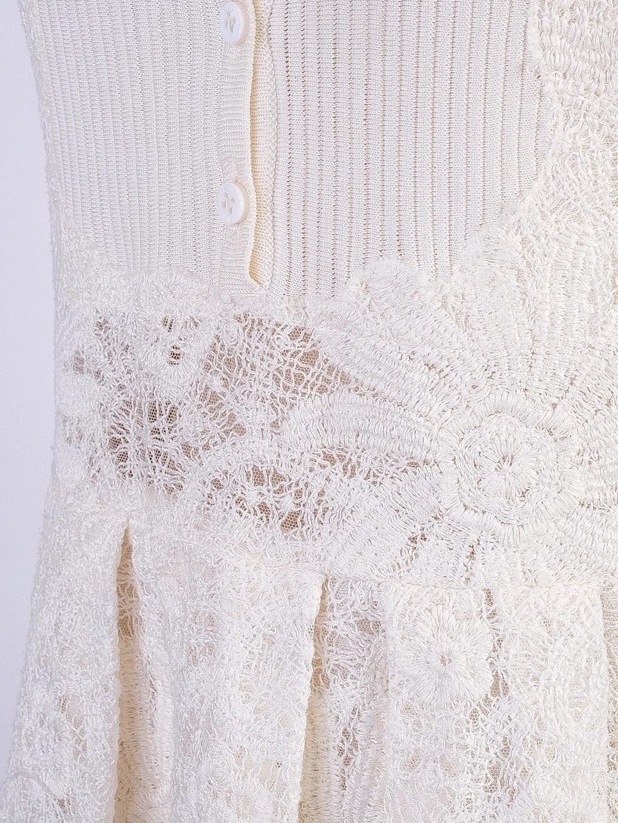Ermanno Scervino White Cotton Casual — 3
