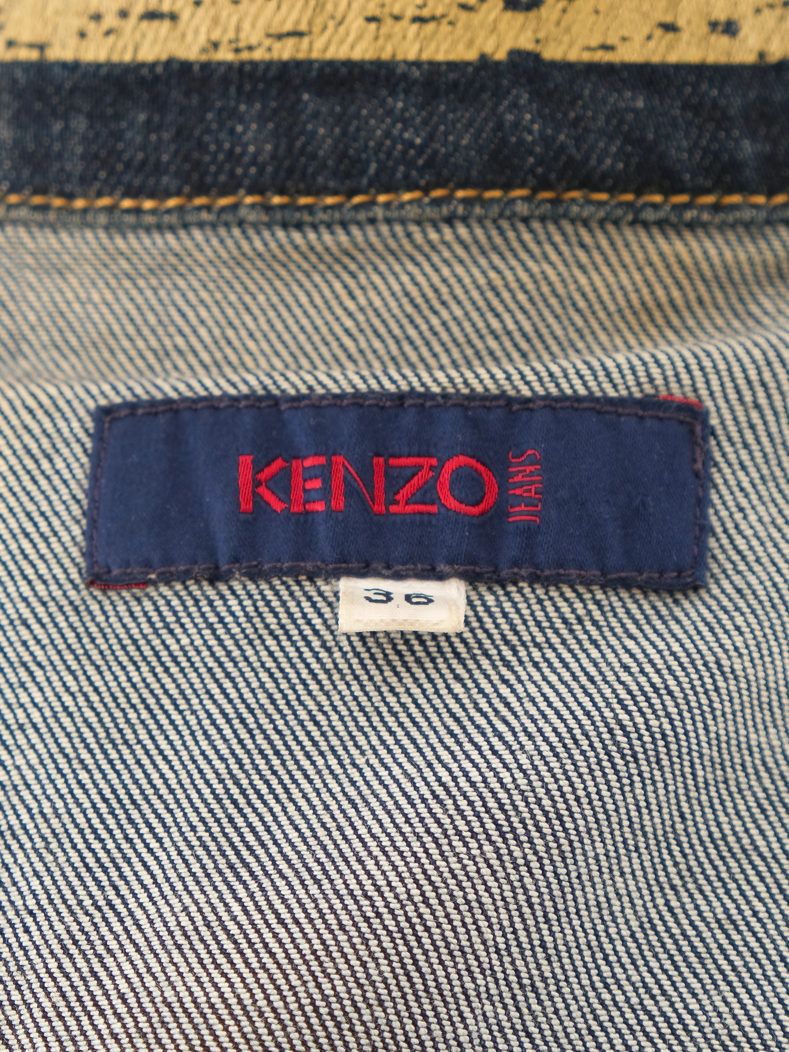 Kenzo Blue Cotton Jacket — 3
