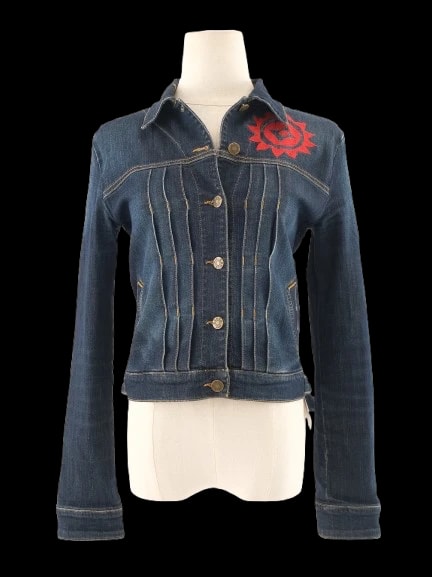 Kenzo Blue Cotton Jacket — 1