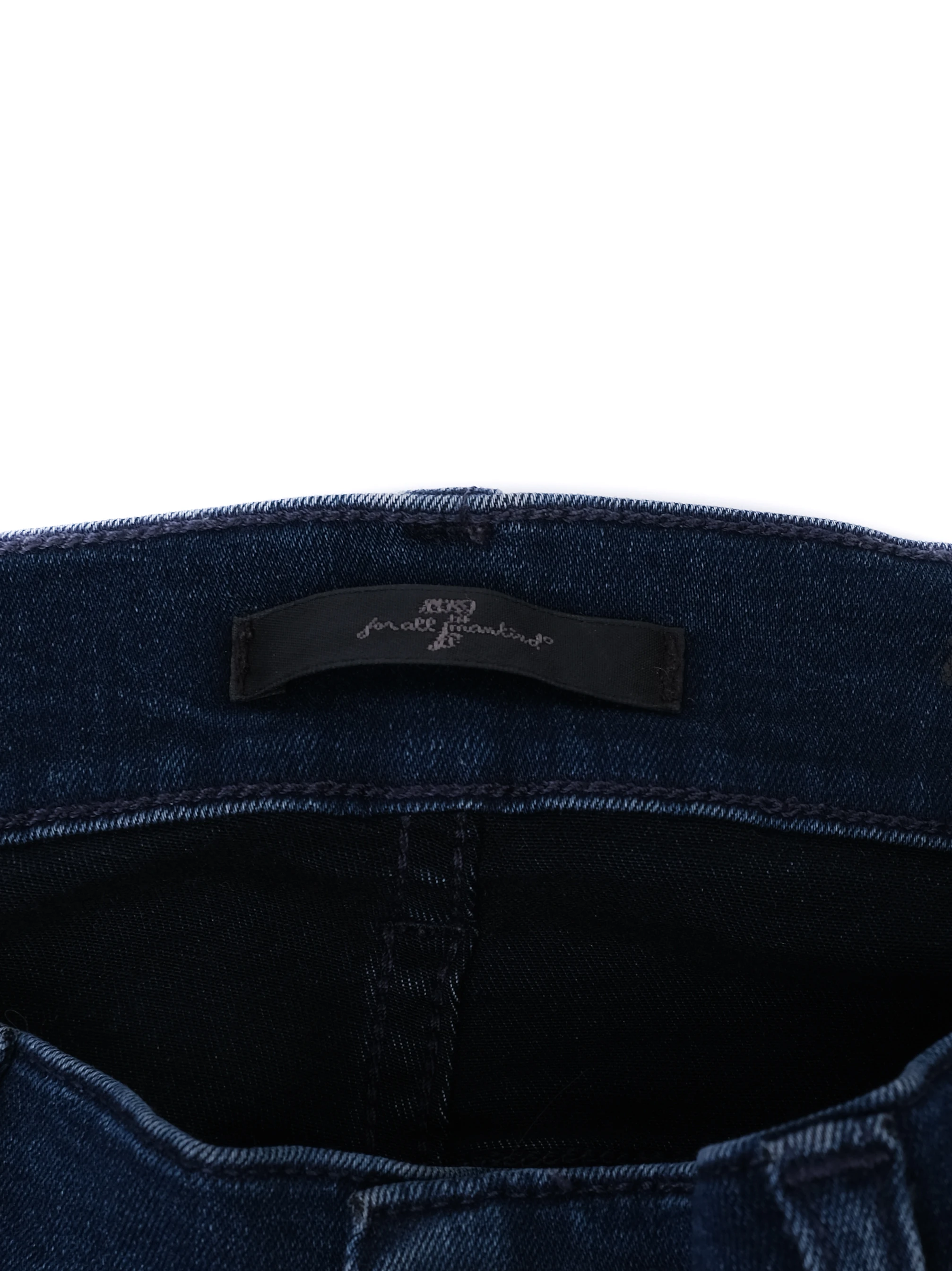 For all 7 mankind Blue Modal Mom Jeans — 3