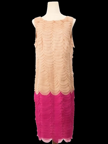 Clips Polyester Evening Gown — 1