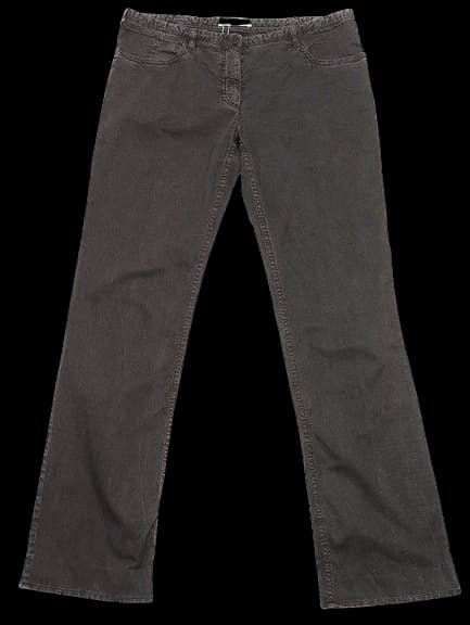Prada Gray Cotton Trousers — photo 1