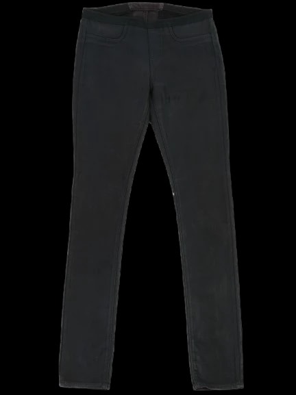 Helmut Black Lyocell Trousers — 1
