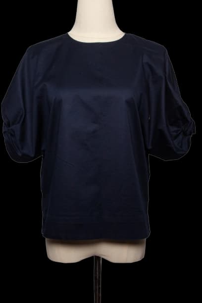 Cos Blue Cotton Blouse — photo 1