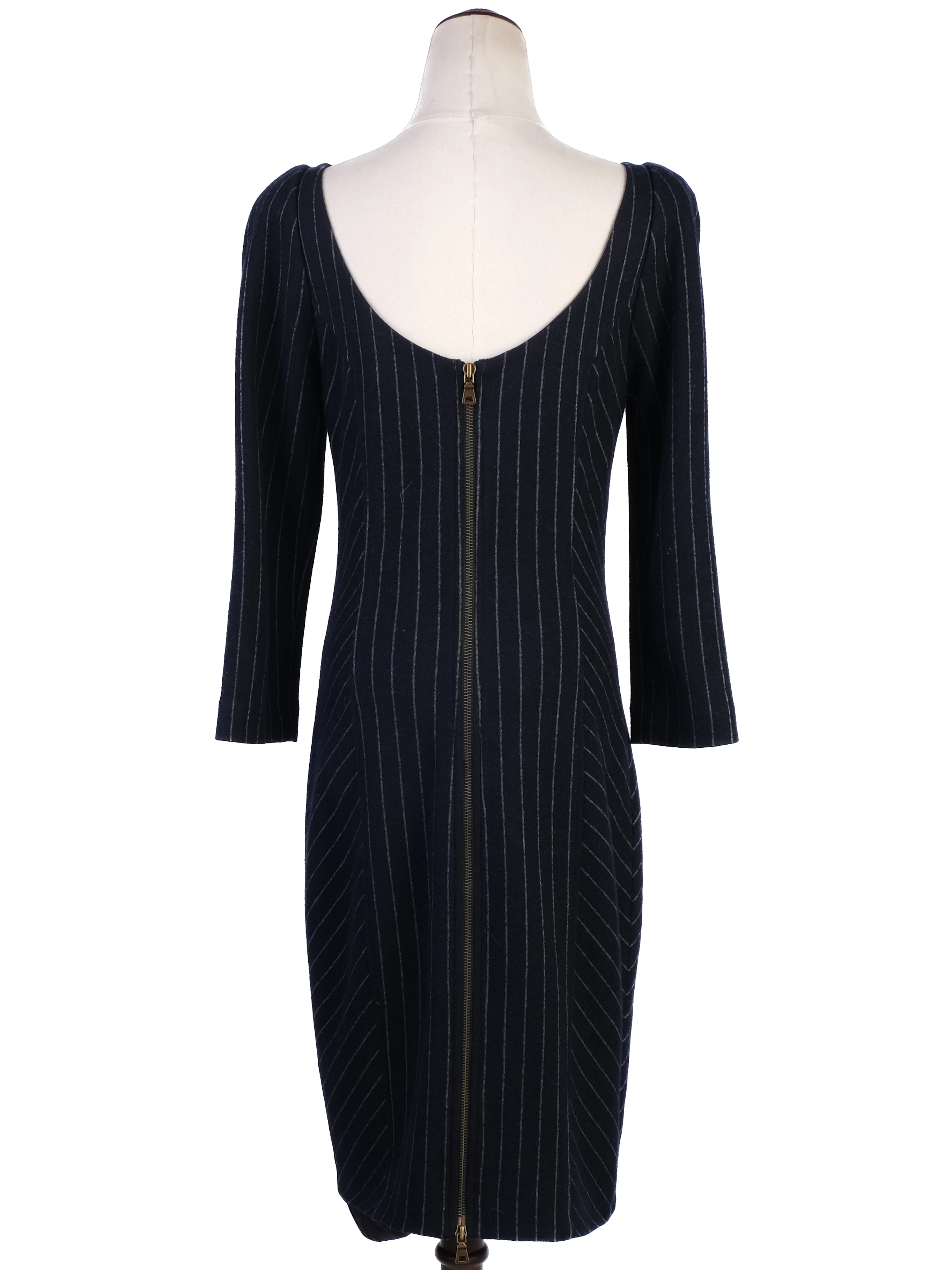 Diane von Furstenberg Blue Wool Evening — 3