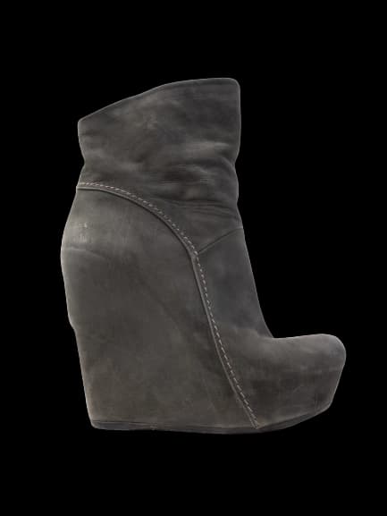 Vic Matie Gray Nubuck Ankle Boots — photo 1