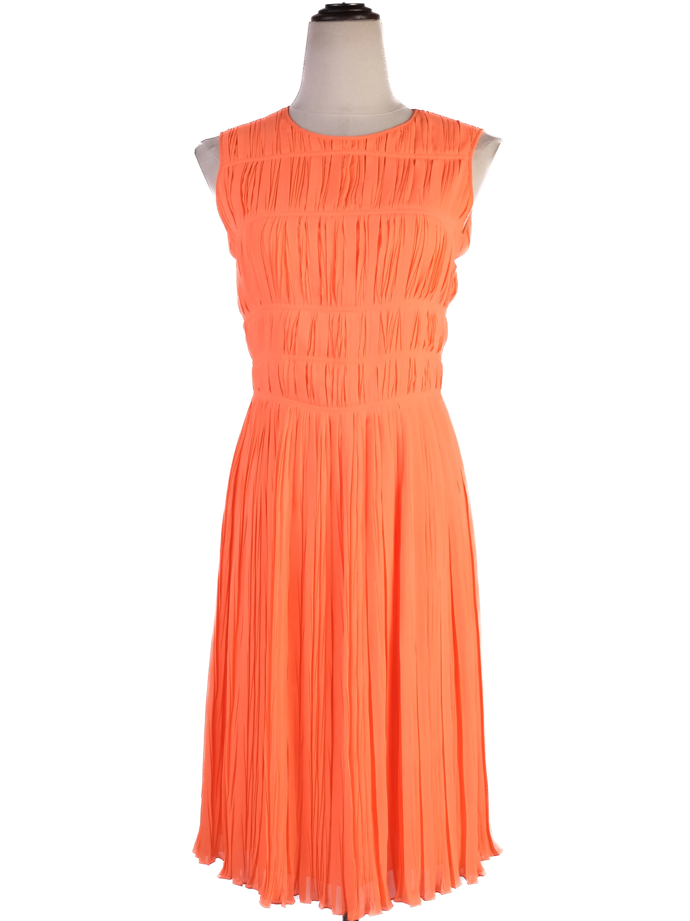 Blumarine Orange Polyester Cocktail Dress — 3