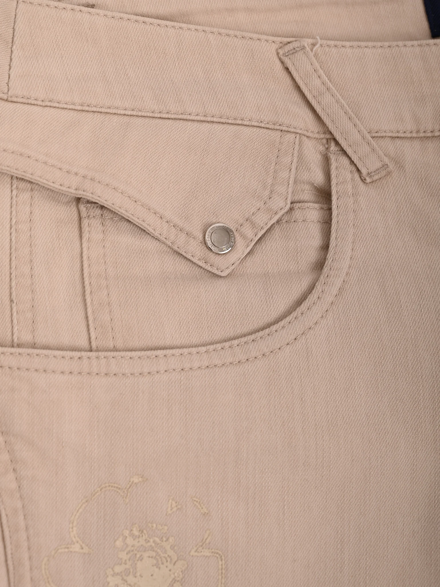 Trussardi White Cotton Casual Shorts — 2