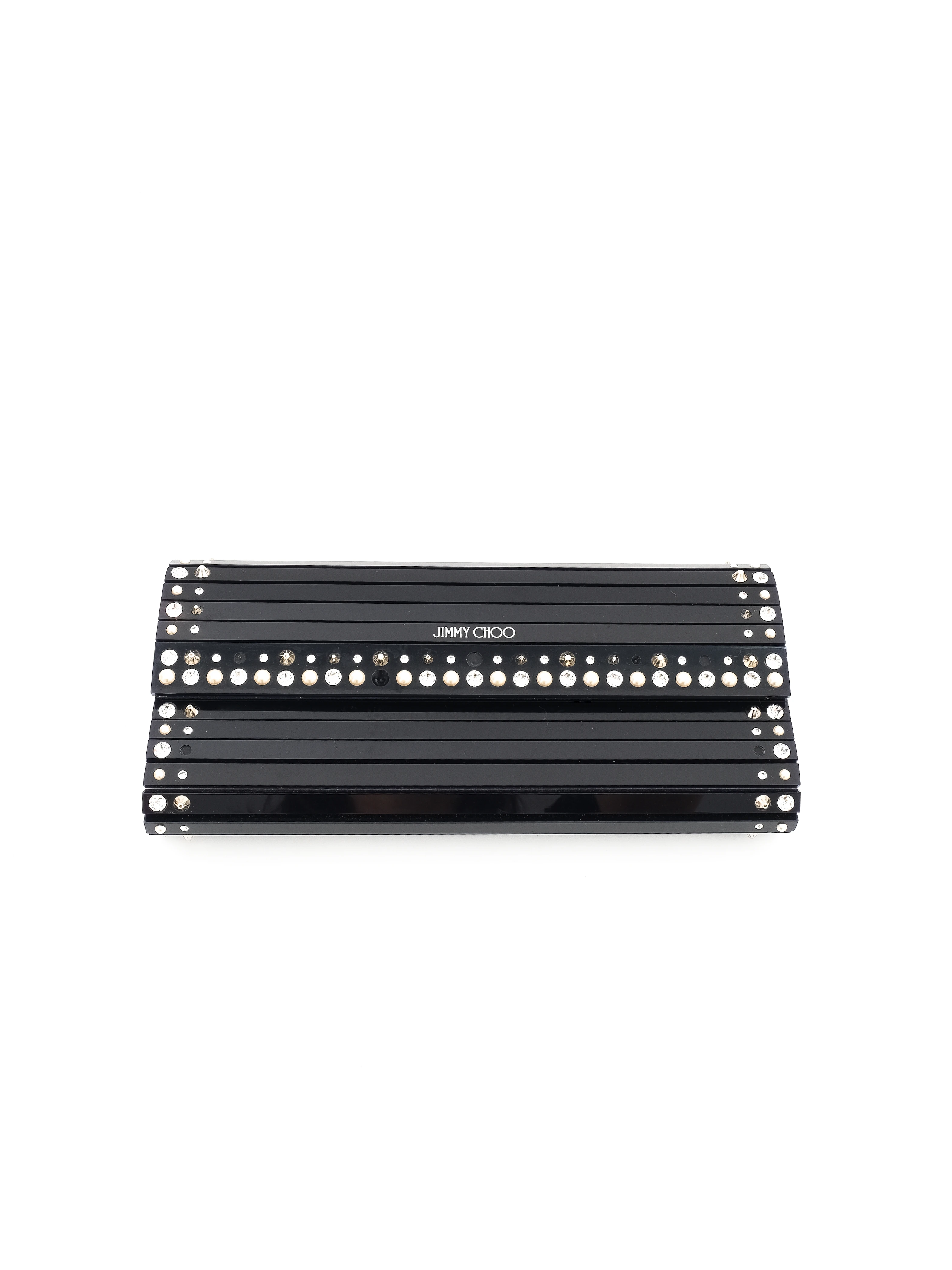 Jimmy Choo Black Plastic Clutch — 2