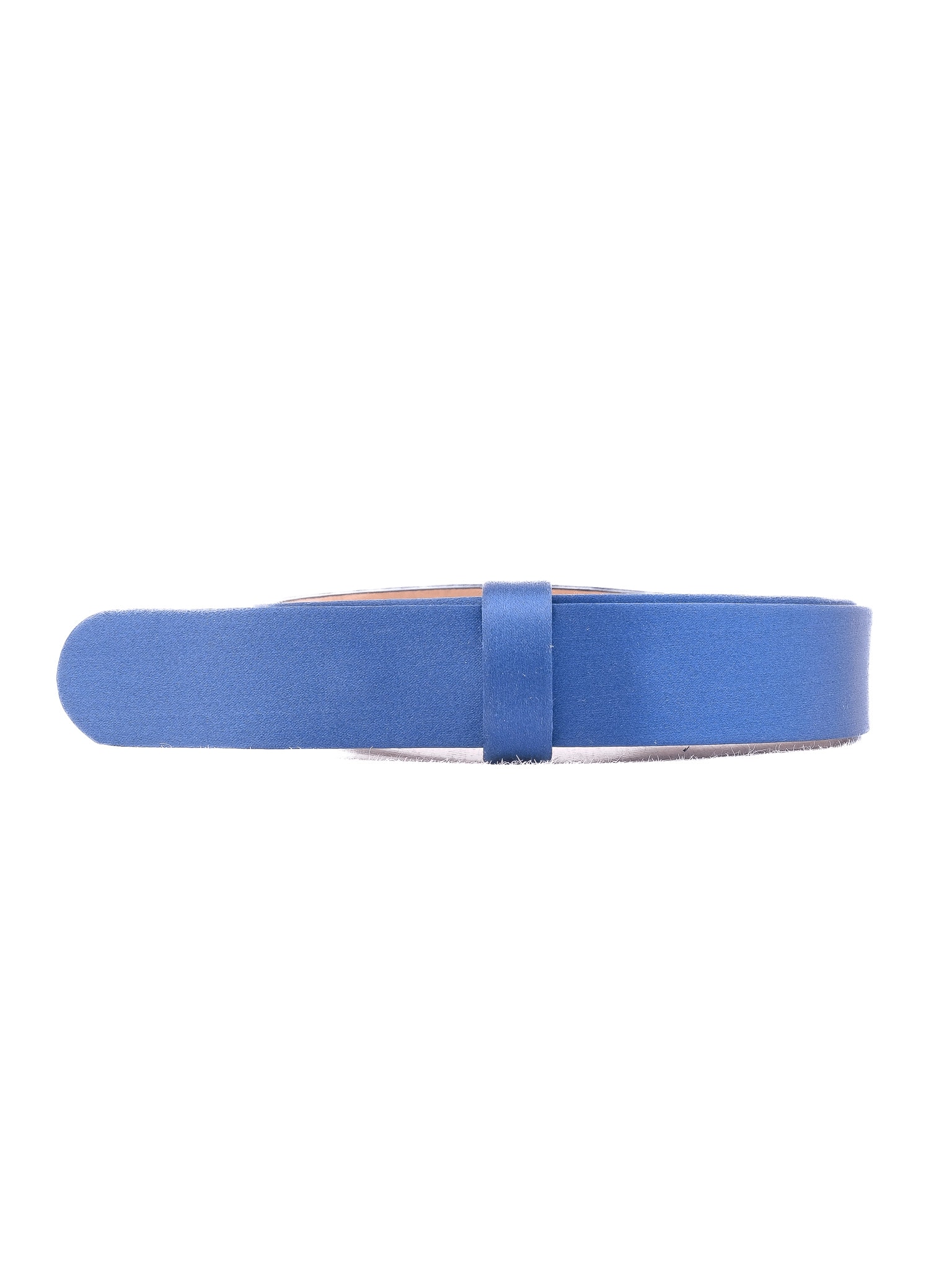 Alexander McQueen Blue Leather Belt — 2