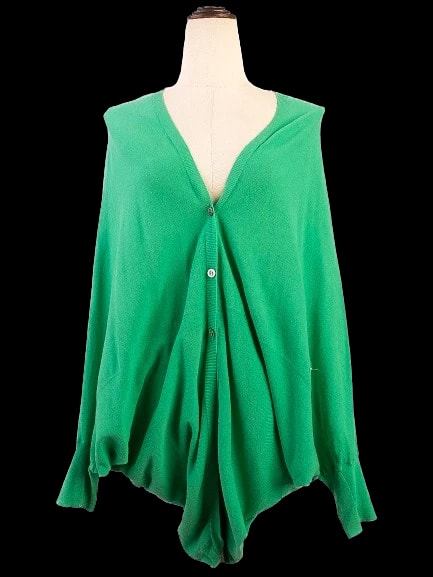 Paul&Joe Green Cotton Cardigan — 1