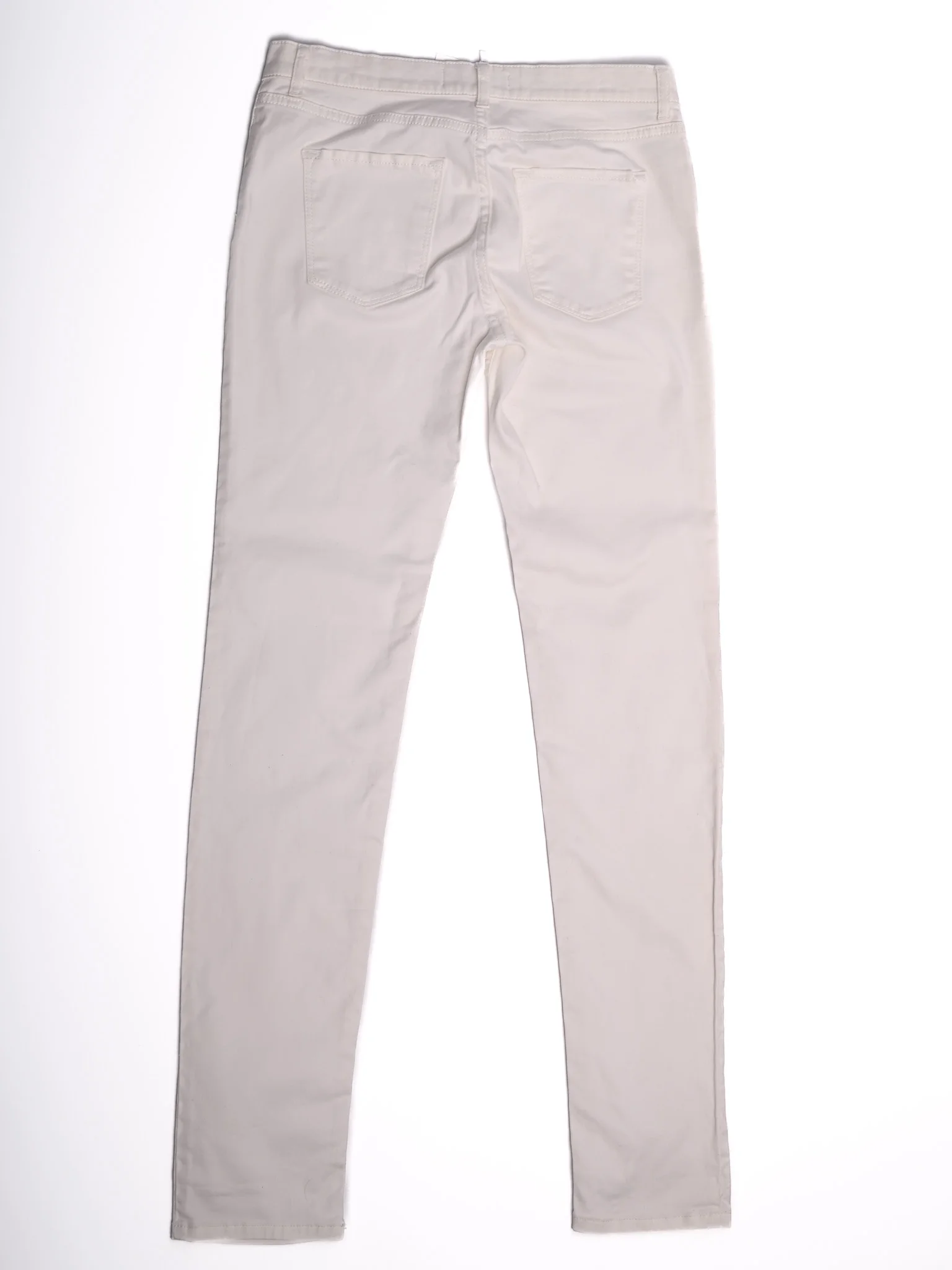 Emilio Pucci White Cotton Casual Trousers — 2
