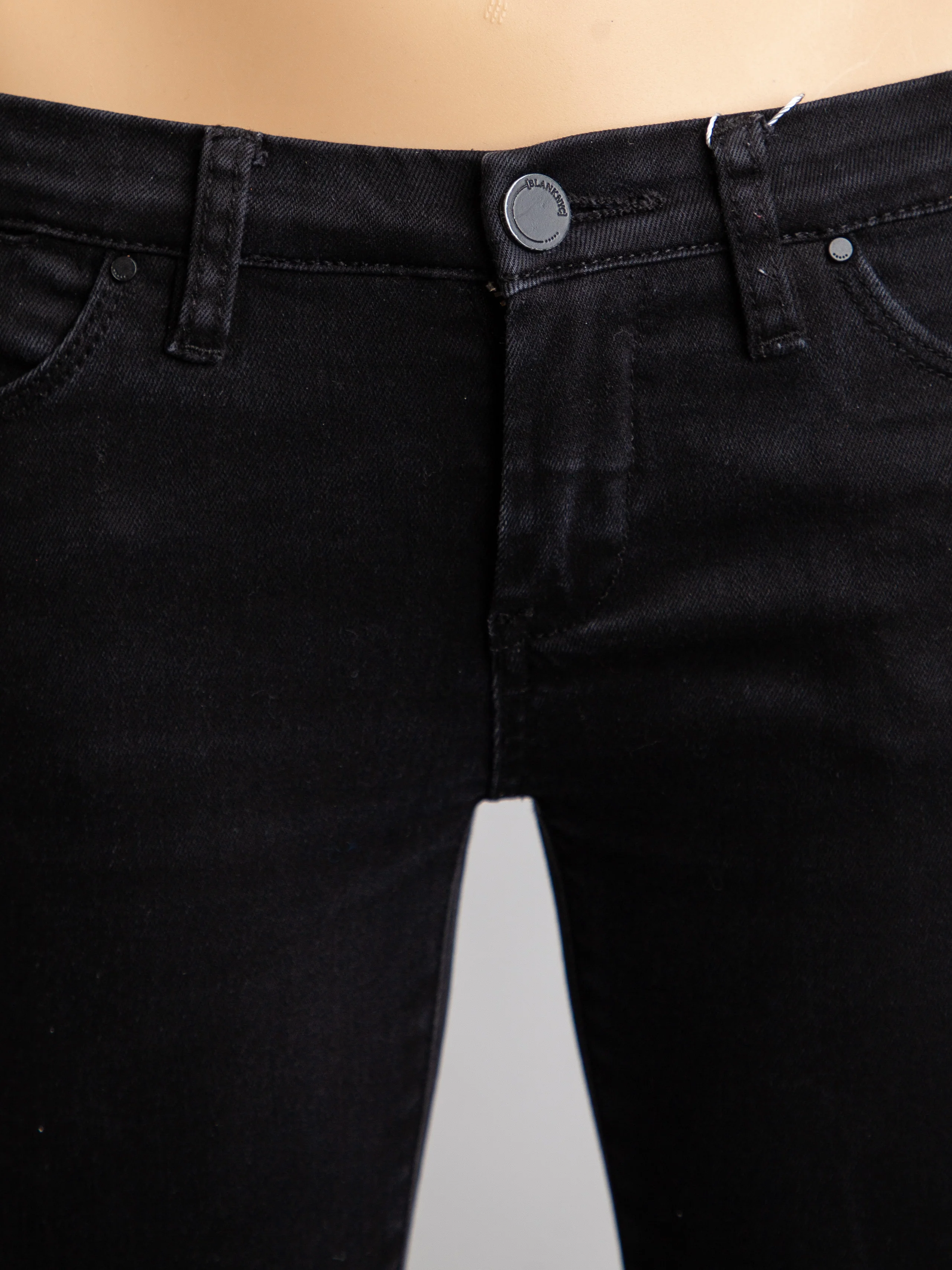 Blanknyc Black Cotton Skinny Jeans — 3