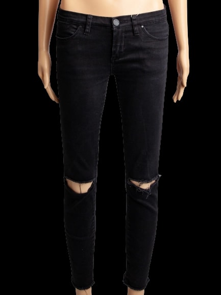Blanknyc Black Cotton Skinny Jeans — 1