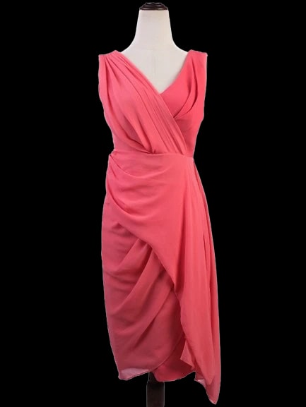 Max Mara Pink Viscose Cocktail Dress — 2