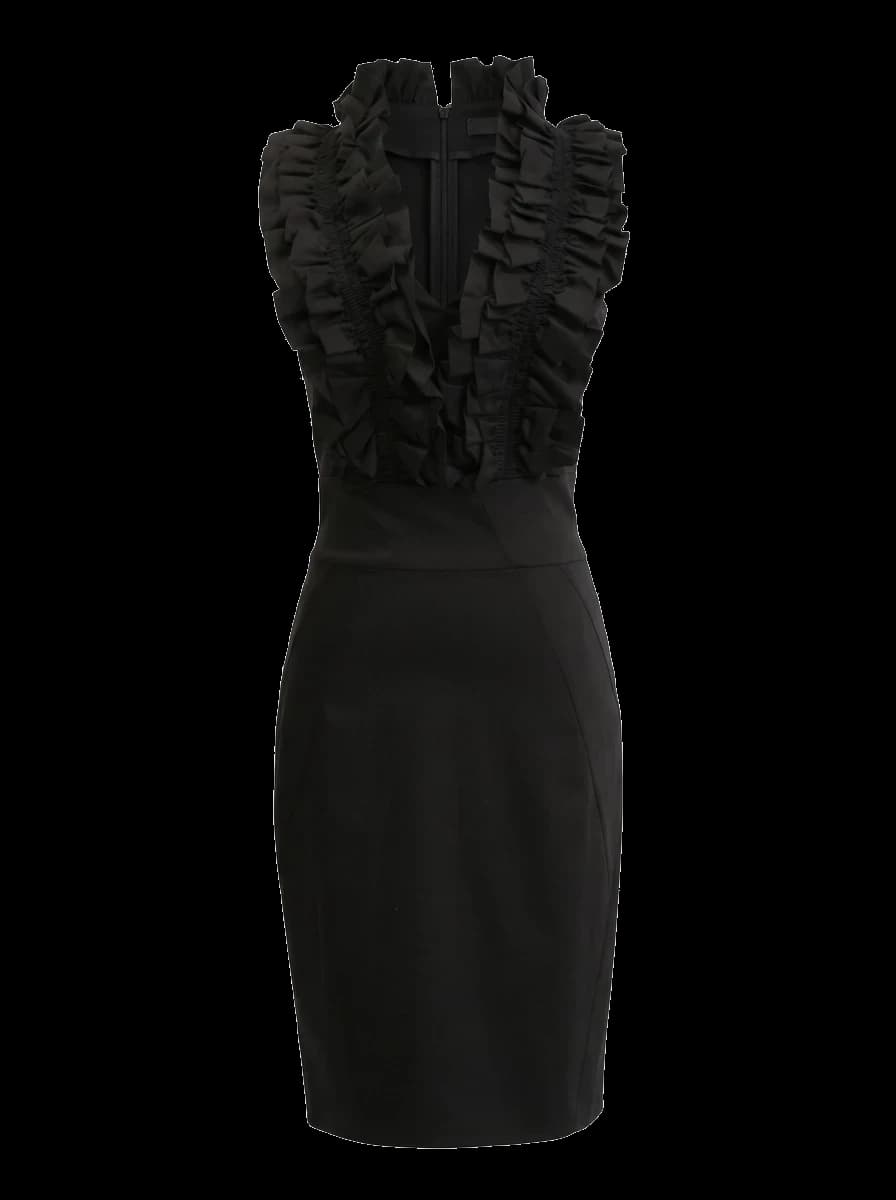 Ted Baker Black Polyester Sleeveless Dress — photo 1