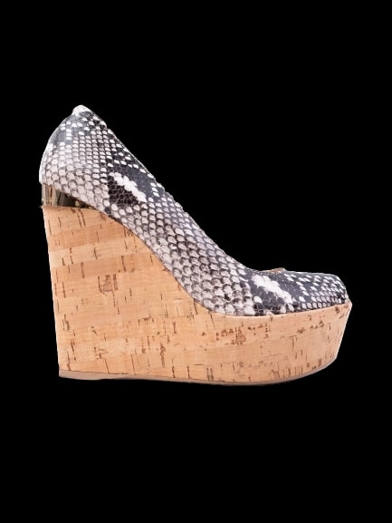 R&Renzi Leather Platform Sandals — 1