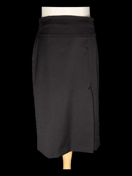 United Colors of Benetton Black Cotton Skirt — 1