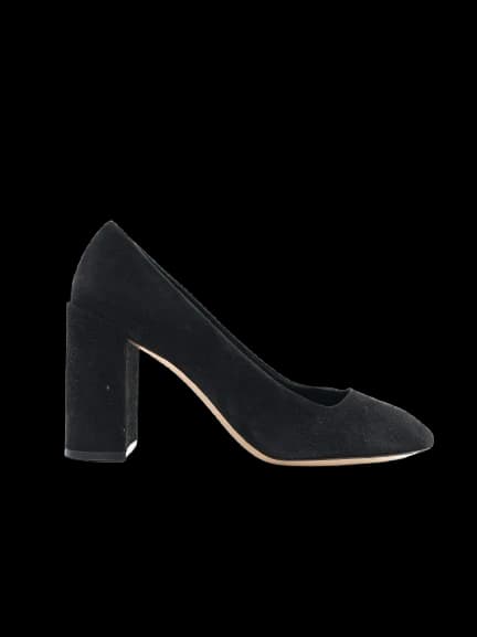 Salvatore Ferragamo Black Genuine suede Pumps — photo 1