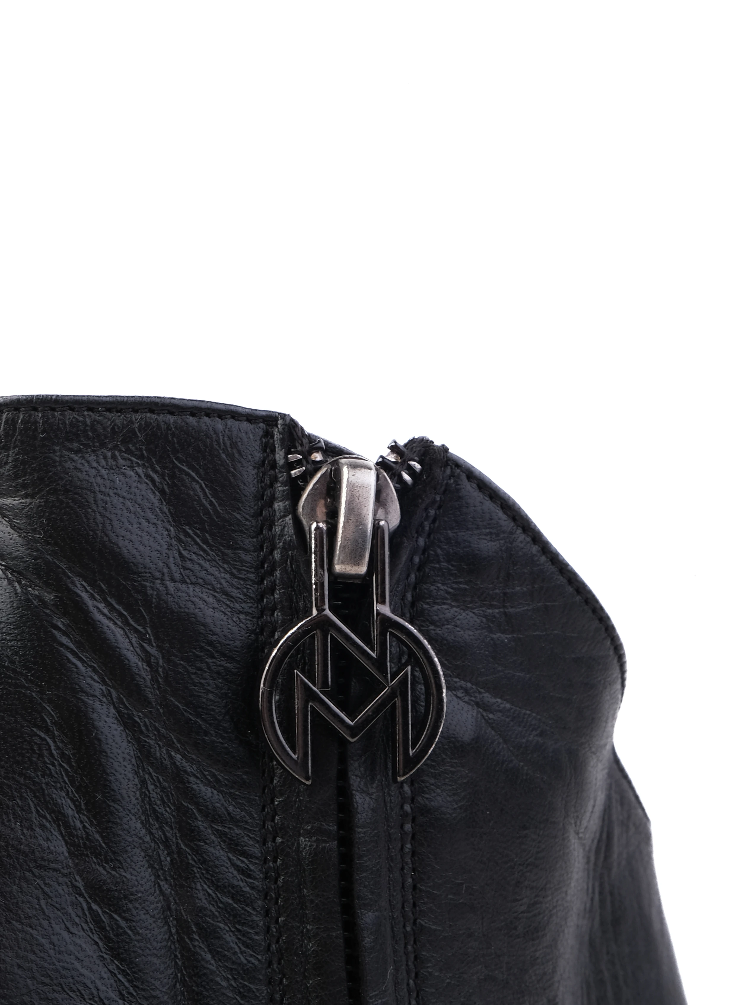 Nando Muzi Black Leather Boots — 3