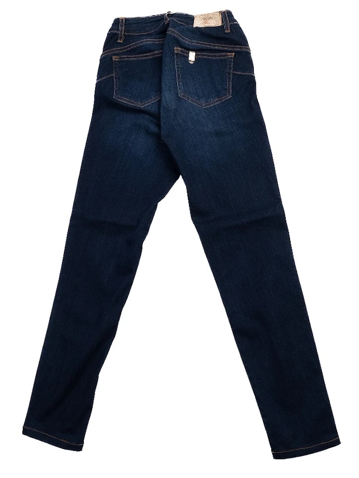 Liu Jo Blue Cotton Skinny Jeans — 2