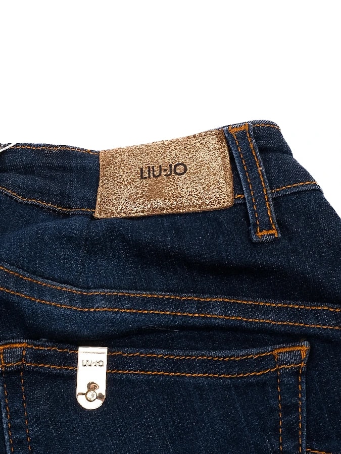 Liu Jo Blue Cotton Skinny Jeans — 3