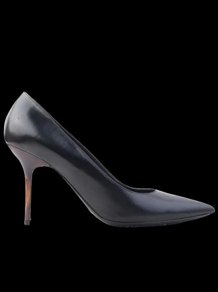 Burberry Black Leather Pumps — photo 1