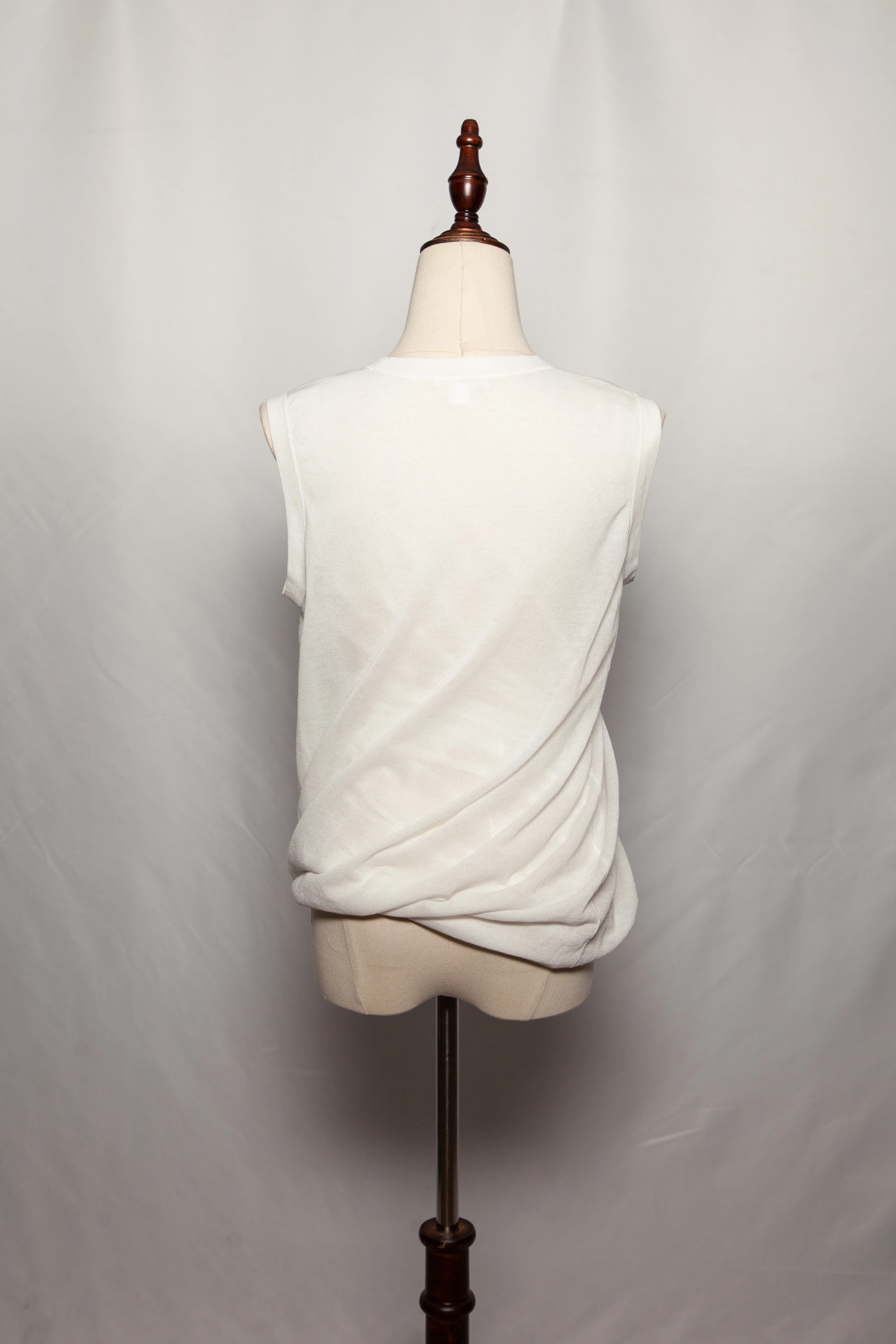 Cos White Polyester Blouse — 3