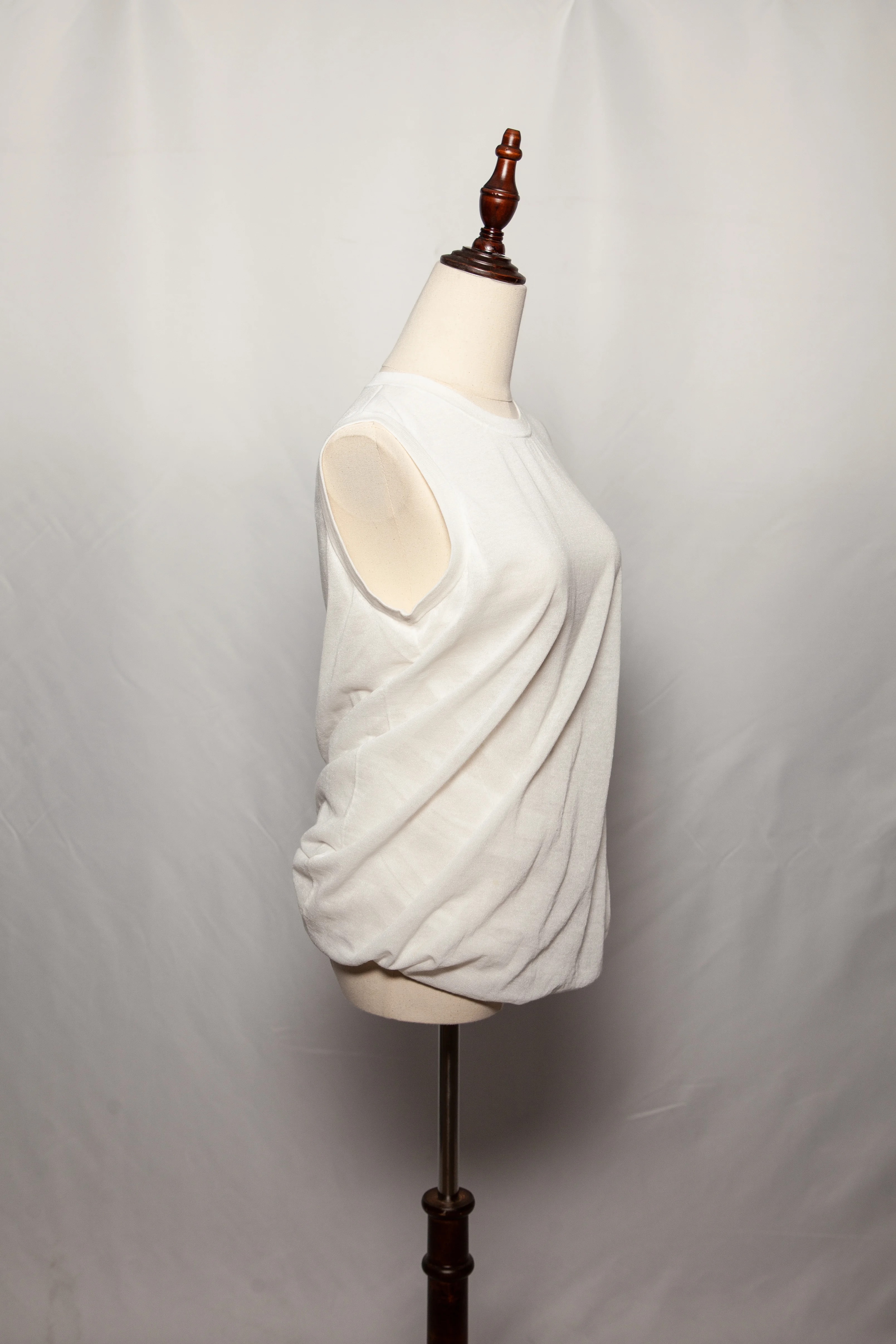 Cos White Polyester Blouse — 2