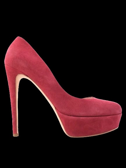 Rupert Sanderson Red Genuine suede Pumps — 1